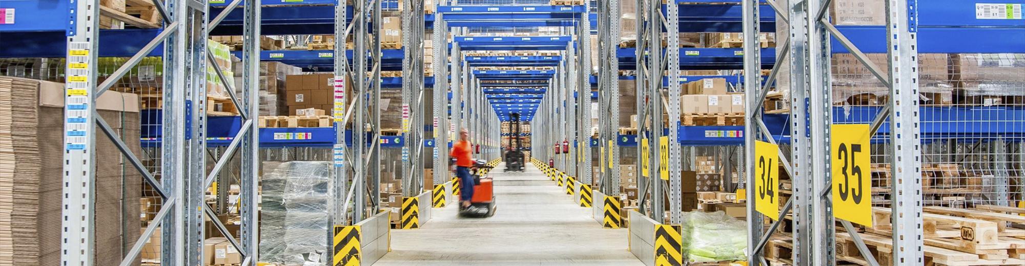 Logistics project: Warehouse Oriflame | Seacon Logistics